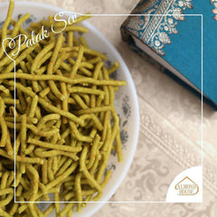 Palak Sev / Almond house