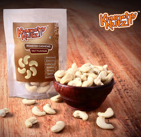 Krunchy Nutz - Raosted Cashews ( Salted )