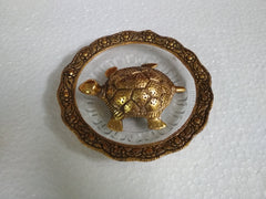 Chinese Feng Shui Tortoise Turtle Brass Statue