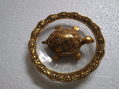 Chinese Feng Shui Tortoise Turtle Brass Statue