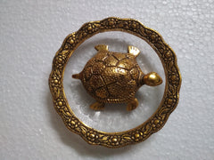 Chinese Feng Shui Tortoise Turtle Brass Statue