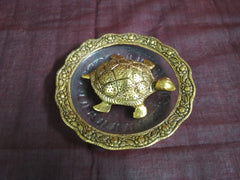 Chinese Feng Shui Tortoise Turtle Brass Statue