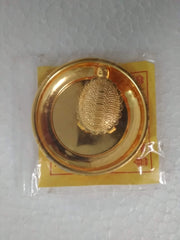Tortoise Turtle with Plate / Gold Coated