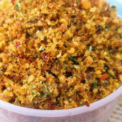 Kobbari Karam (Spiced Dry Coconut Powder)