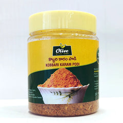 Kobbari Karam (Spiced Dry Coconut Powder)