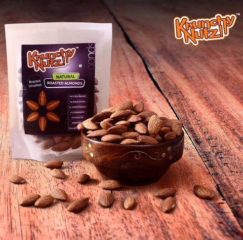 Krunchy Nutz - Roasted Unsalted Almonds