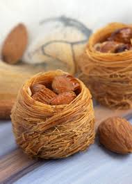 Almond Nest Bakalwa